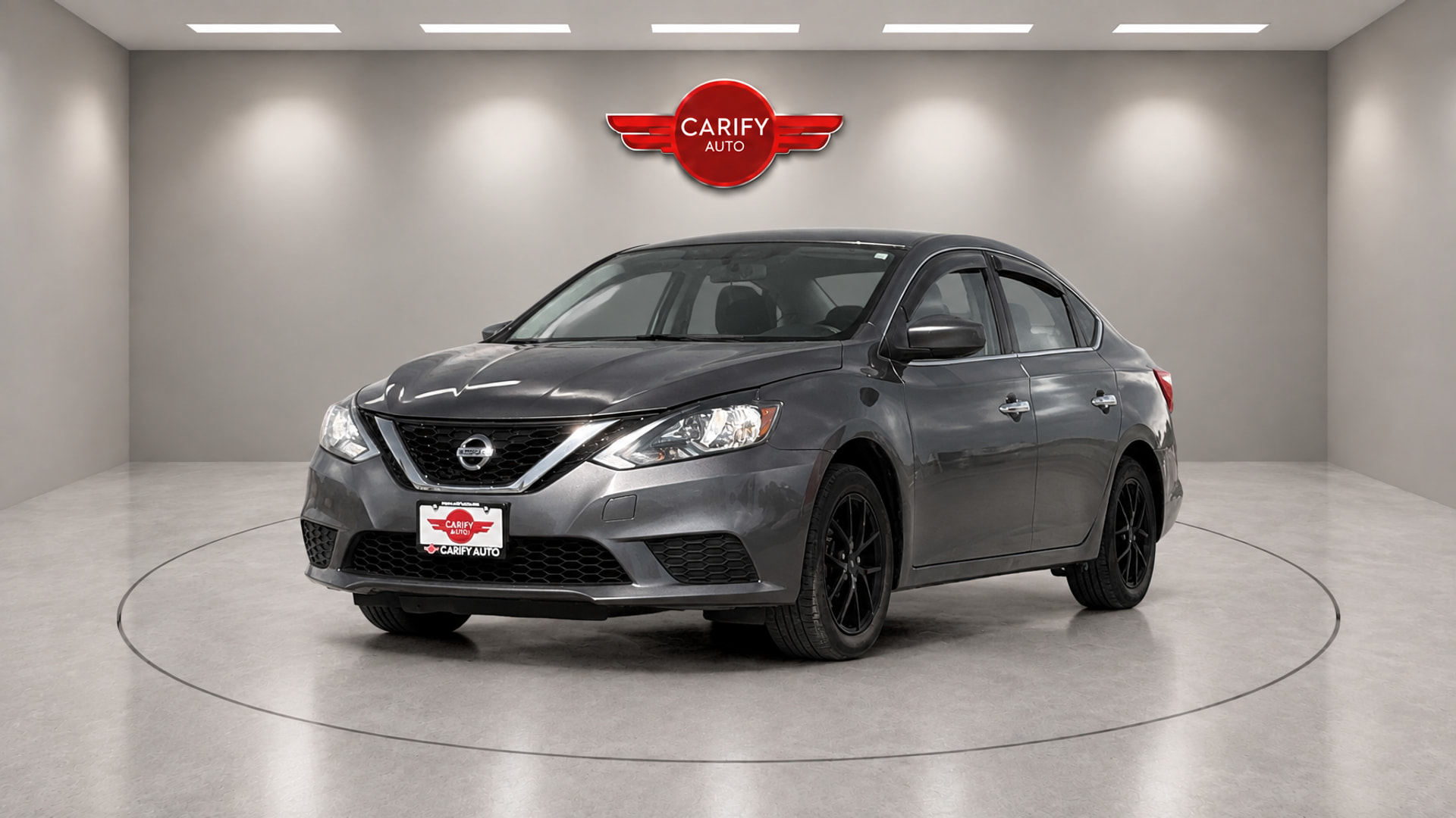 Gray 2019 Nissan Sentra Sedan Front-Wheel Drive Manual